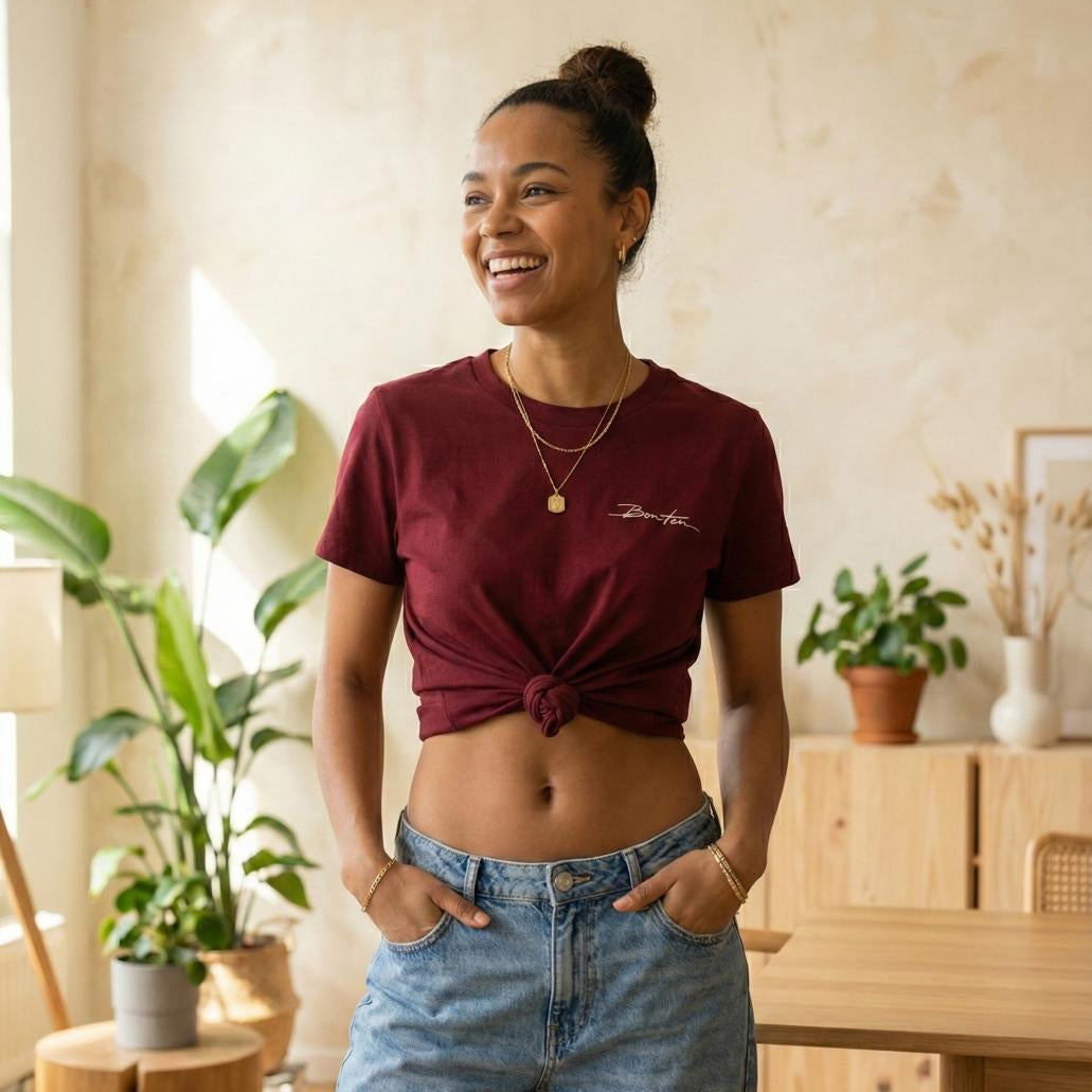 BonTon T-shirt burgundy